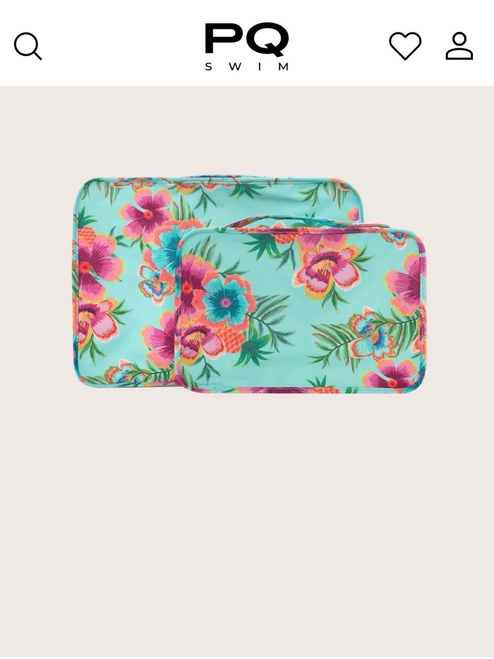 NWT PQ Solana Packing Cube Set